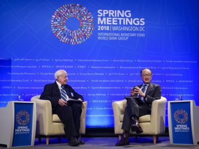 Spring Meetings 2018, Jim Kim and Jim Kolbe
